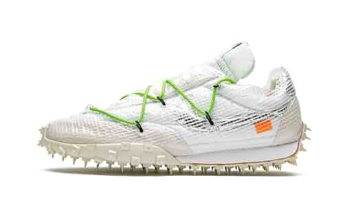 Amazon.com | Nike Womens Off-White x Waffle Racer SP CD8180